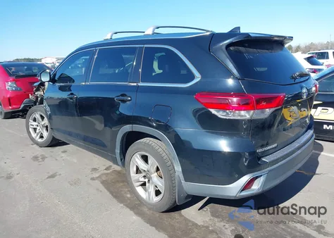 2017 Toyota Highlander Limited из США, поврежденный, VIN 5TDYZRFH4HS192266